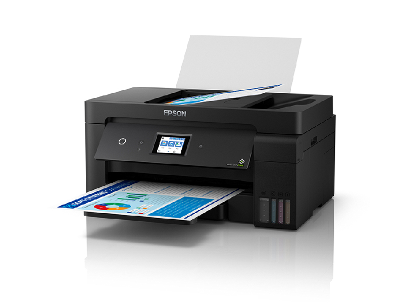 IMPRESORA MULTIFUNCIONAL EPSON ECOTANK L14150 IMPRIME/ESCANEA/COPIA/FAX/WI-FI/USB/ETHERNET - HASTA A3